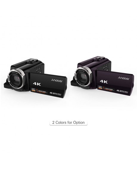 Andoer HDV-534K 4K 48MP WiFi Digital Video Camera