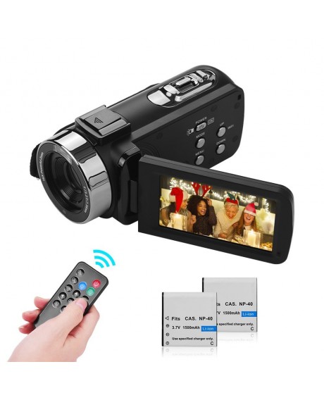Portable 4K FHD Digital Video Camera Camcorder