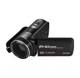 1080P Full HD Digital Video Camera Camcorder 16× Digital Zoom with Digital Rotation LCD Touch Screen Max. 24 Mega Pixels Support Face Detection