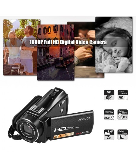 Andoer HDV-V7 PLUS  Portable Digital Video Camera