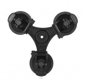 Sports Camera Triple Suction Cup Mount Sucker for GroPro Hero 5/4/3+/3 for Xiaomi Yi with Tripod Mount Adapter Action Camera Mount