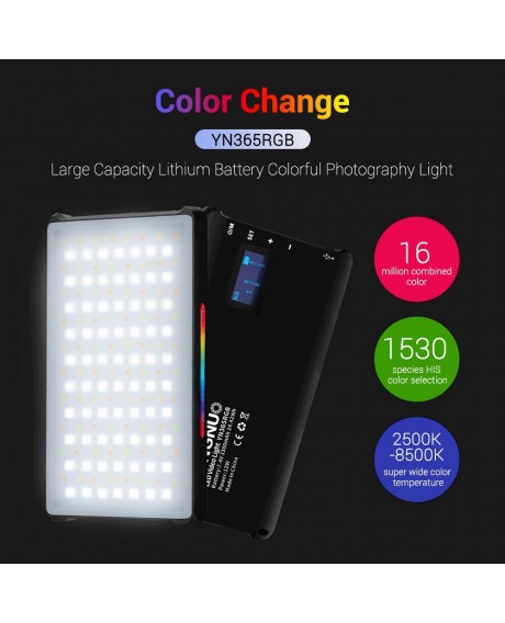 YONGNUO YN365RGB LED Video Pocket Light