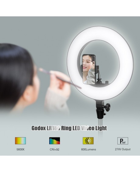 Godox LR180 Ring LED Video Light