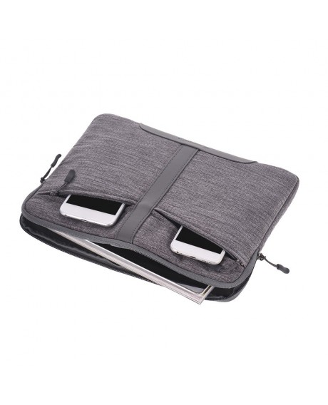 Prowell NB53290 Tablet Bag 13 inch Sleeve Tablet Case Cover Zipper Soft Business Handbag Fashion Portable Tablet Pouch with Front Pocket Briefcase for iPad Samsung Xiaomi