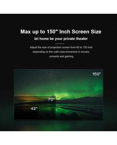 Original Xiaomi Mi Mijia 4K Laser Projector Projection TV 150