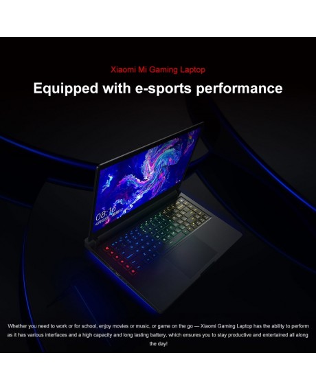 Xiaomi Mi Gaming Laptop 15.6 Inch i5-8300H GTX1060 8GB DDR4 256GB SSD + 1TB Windows10 Backlit Keyboard (Grey)