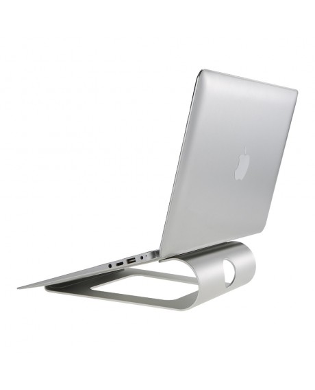 Ergonomic Design Aluminum Alloy Laptop Stand Desk Dock Holder Cooler