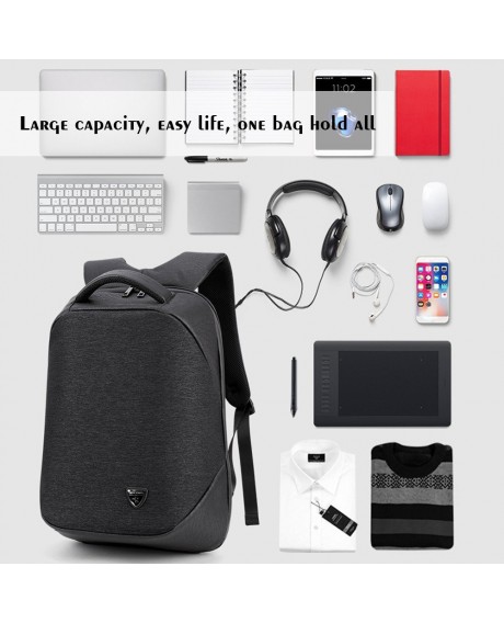 ARCTIC HUNTER School Multifunctional USB Port Charging Backpack Laptop Bag
