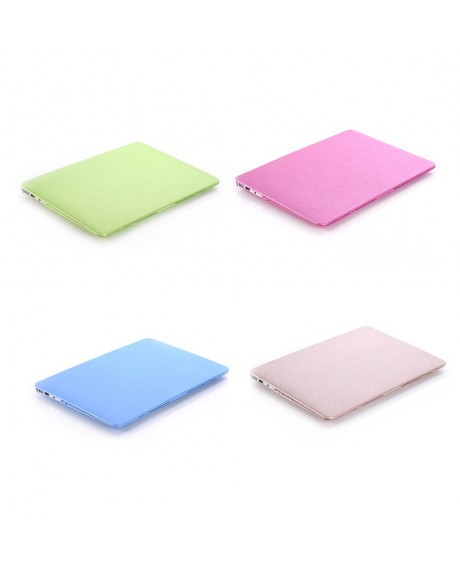 Hard Case Silk Pattern Leather Cover Snap-on Shell Protective Skin Ultra Slim Light Weight for Apple Macbook Air 13-inch 13.3