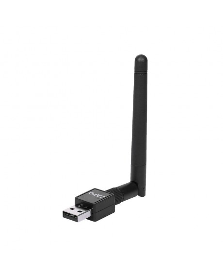 ZAPO W90 RTL8188 150M Wireless Network Card High-Gain Portable USB Wifi Dongle Adapter Receiver with 2dBi Detachable Antenna
