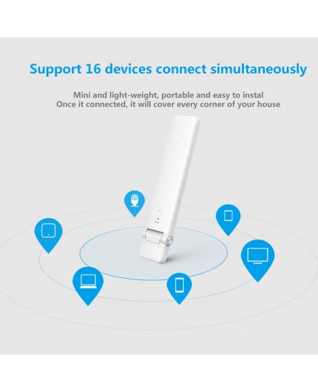 Xiaomi Mi WiFi Repeater 2 Extender 300Mbps Signal Enhancement Network Wireless Router Chinese Version