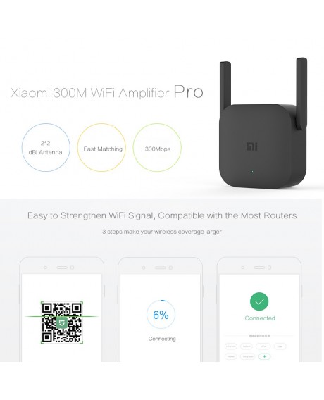 Xiaomi WiFi Amplifier Pro 300Mbps 2.4G Wireless Repeater